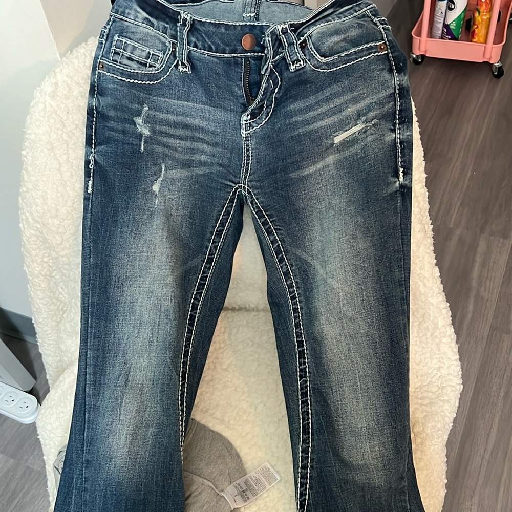 Women’s Y2K Low Rise Bootcut Jeans